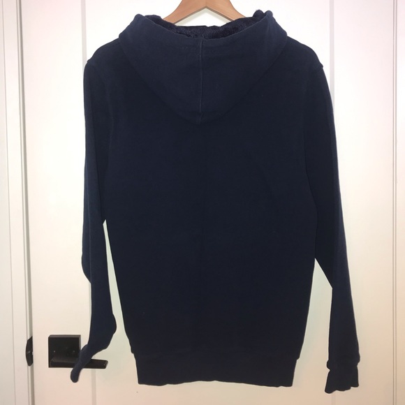 Polo Ralph Lauren Pullover Hoodie In Navy - Picture 4 of 5